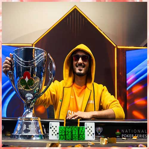 Mohit Bohra crowned India's first National Poker Champion
