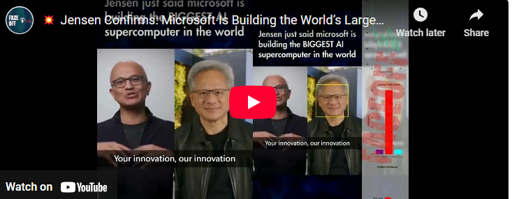 Jensen Confirms: Microsoft Is Building