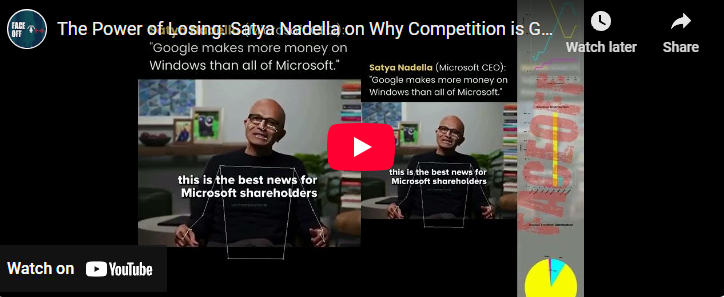 The Power of Losing: Satya Nadella on Why Competition