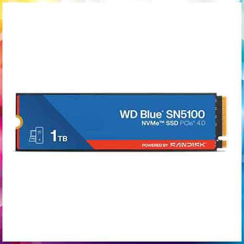 Sandiskâ€™s WD Blue SN5100 NVMe SSD now available in India