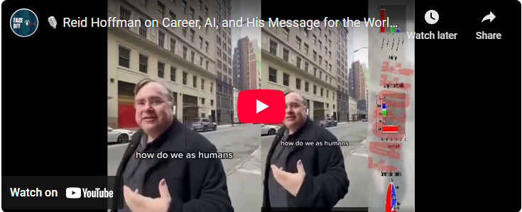 Reid Hoffman on Career, AI, and His Message