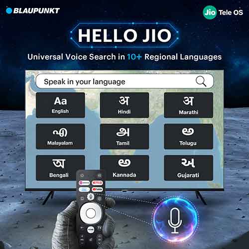 Blaupunkt teams up with Jio to launch JioTele OS-powered 4K QLED TVs from â‚¹16,999, expands lineup with new SigmaQ series