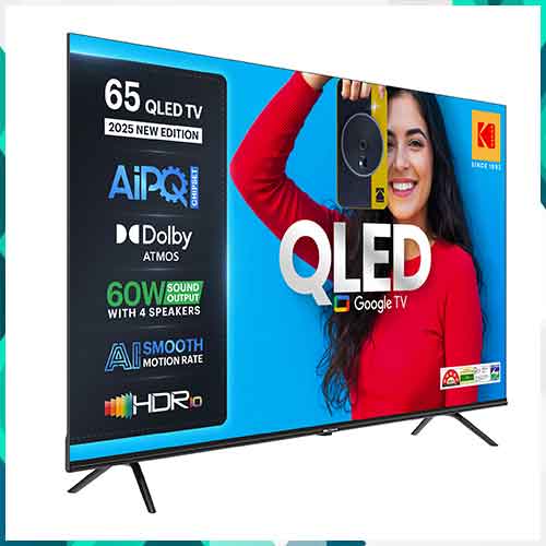 Kodak launches new QLED Google TVs starting at â‚¹16,999 with major festive discounts