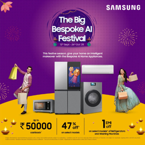 Samsungâ€™s â€˜Big Bespoke AI Festivalâ€™ brings exclusive discounts, cashback, and rewards on Bespoke AI appliances