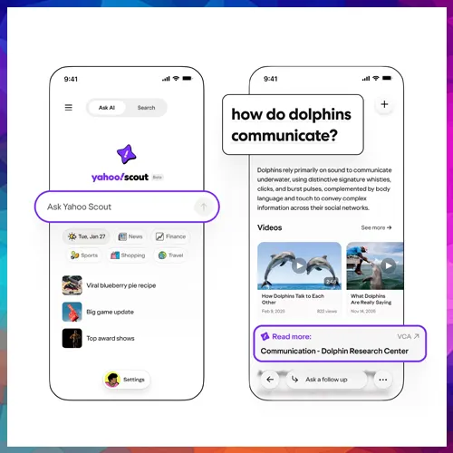 Yahoo enters AI search race with launch of â€˜Scoutâ€™ answer engine