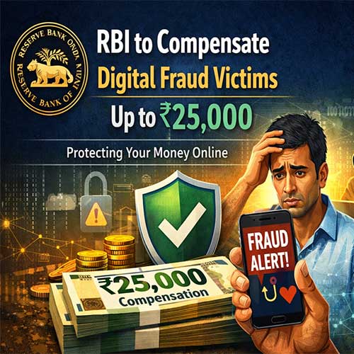 RBI proposes â‚¹25,000 compensation for small-value digital fraud victims