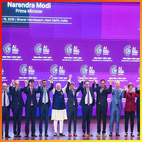 Tech Rivalsâ€™ Awkward Standoff at India AI Summit