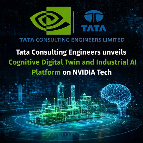 Tata Consulting Engineers unveils Cognitive Digital Twin and Industrial AI Platform on NVIDIA Tech