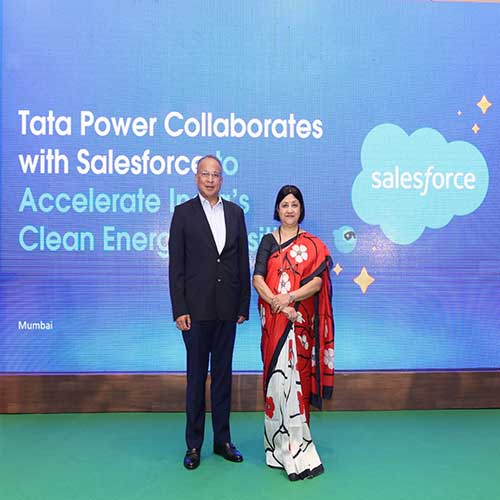 Tata Power collaborates with Salesforce to accelerate Indiaâ€™s clean energy transition