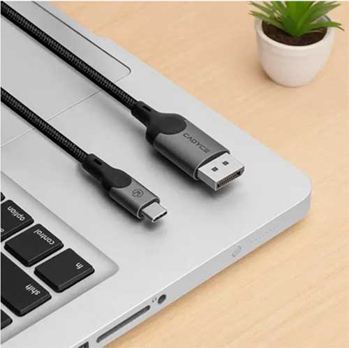 CADYCE Launches CA-BICDP Bi-Directional USB-C to DisplayPort Cable with 4K Support