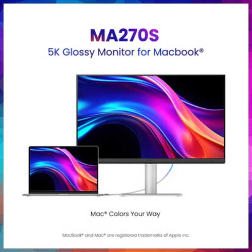 BenQ redefines the Mac display Category with launch of 5K flagship MA270S