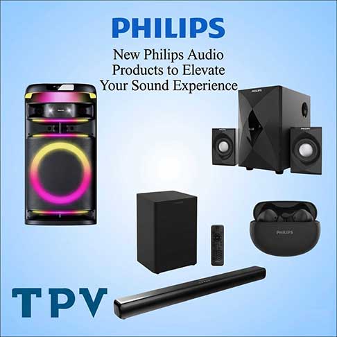 TPV launches new Philips audio products to elevate your sound experience