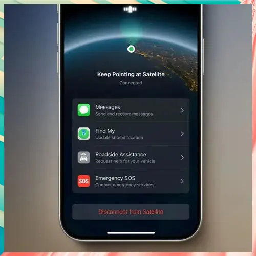 Soon, iPhone users can share photos and maps through satellite connectivity