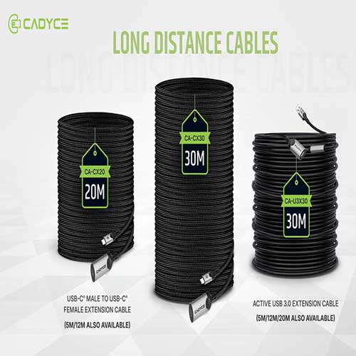 CADYCE introduces long-range high-performance USB extension solutions for professional connectivity