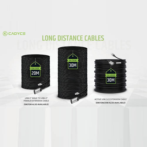 CADYCE Expands Connectivity Portfolio with Long- Range USB Extension Solutions