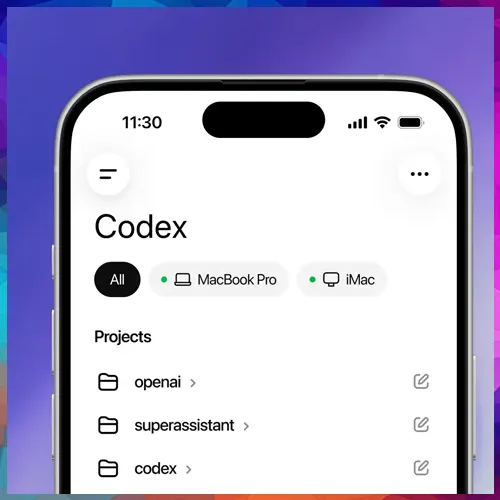 OpenAI brings Codex AI coding assistant to ChatGPT mobile app