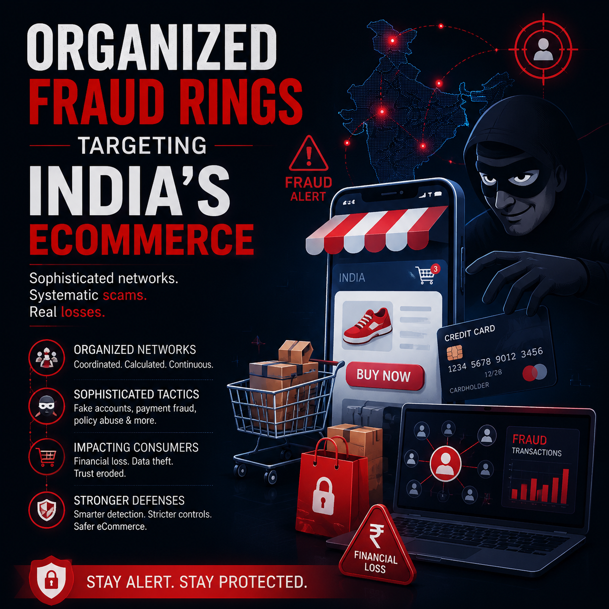 Coordinated Fraud Networks Target Indiaâ€™s eCommerce Sector
