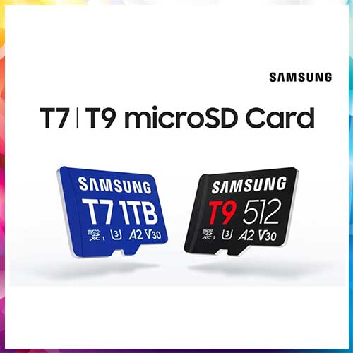 Samsung rolls out T7 and T9 microSD Cards in India for Gamers and Creators