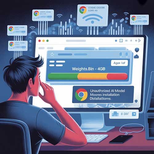 Google Chrome's Covert 4GB AI Download Issue