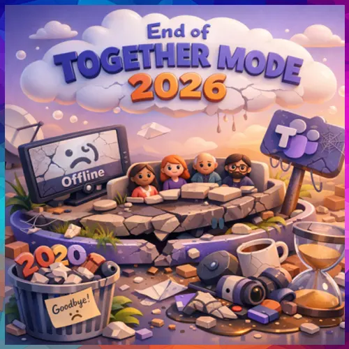 Microsoft officially retires Together Mode from Teams