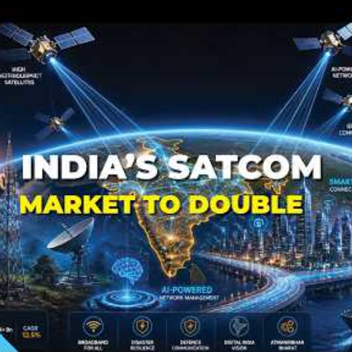 Indiaâ€™s Satcom Market Set to Double in Coming Years