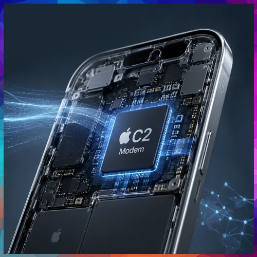 Apple upgrading iPhone's satellite connectivity with an in-house C2 modem