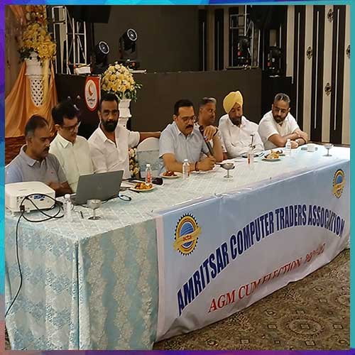 Amritsar Computer Traders Association elects its new President