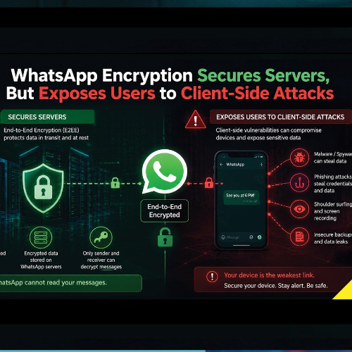 WhatsApp Encryption Protects Servers but Leaves Users Vulnerable