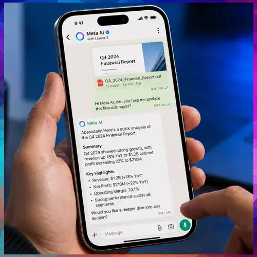 WhatsApp will soon let iPhone users share documents with Meta AI