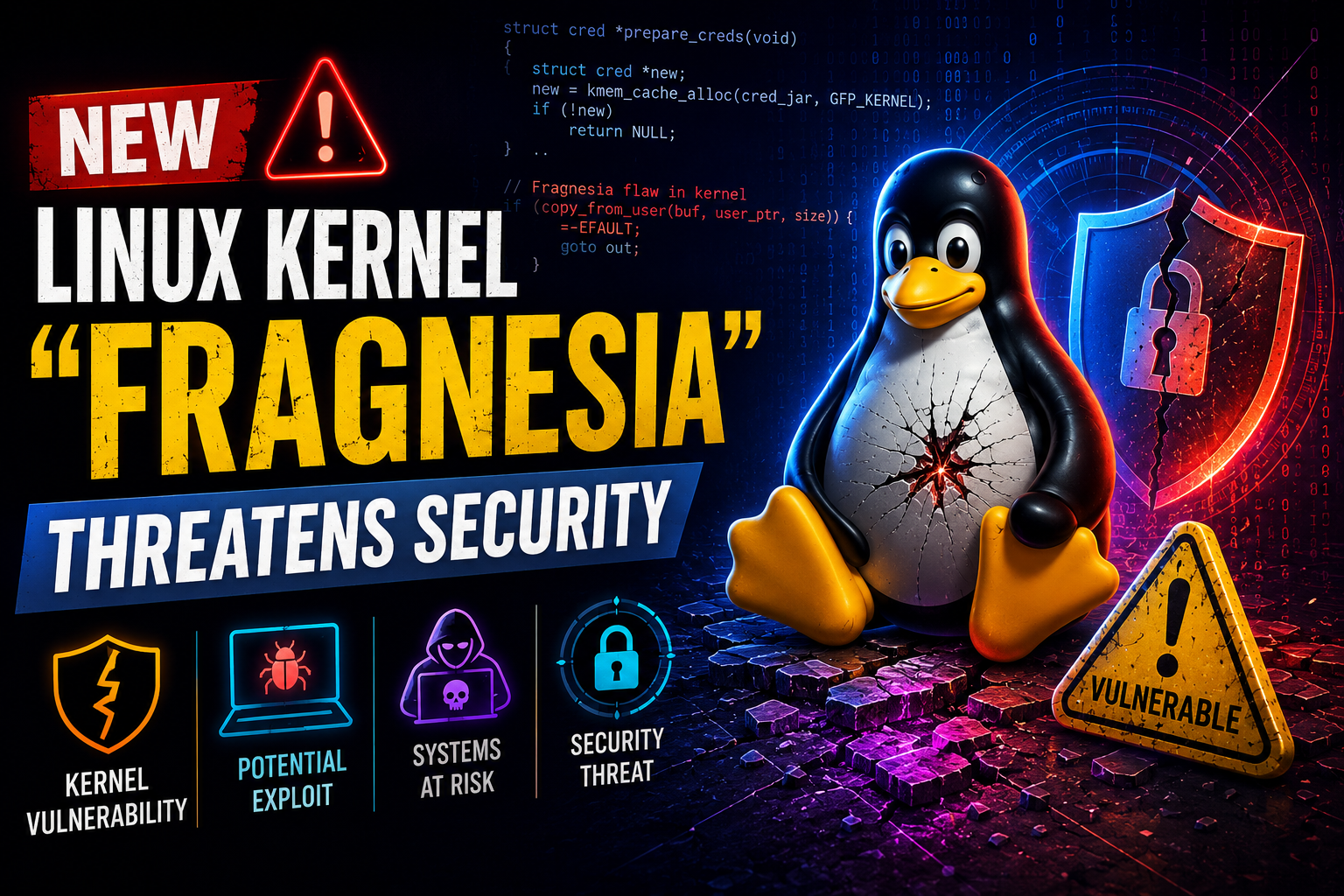 â€œFragnesiaâ€ Linux Kernel Flaw Raises Major Security Concerns