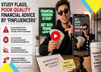 Study Flags, Poor Quality Financial Advice by â€˜Finfluencersâ€™