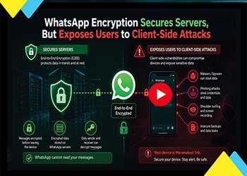 WhatsApp Encryption Secures Servers, But Exposes Users to Client-Side Attacks