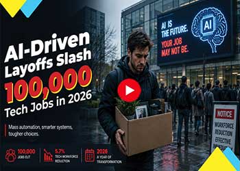 AI-Driven Layoffs Slash 100,000 Tech Jobs in 2026