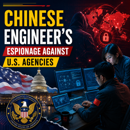 Chinese Engineer Accused of Spying on U.S. Agencies