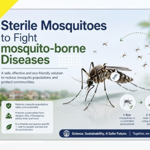 Sterile Mosquitoes Deployed to Combat Mosquito-Borne Diseases