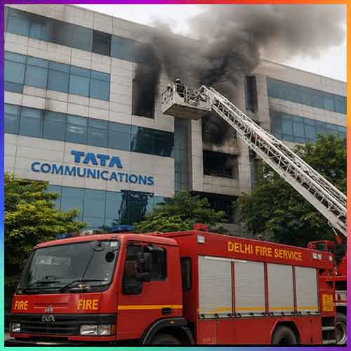 Fire breaks out at Tata Communications office in Delhi