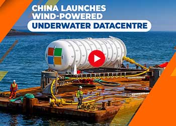 China launches Wind-Powered Underwater Datacentre