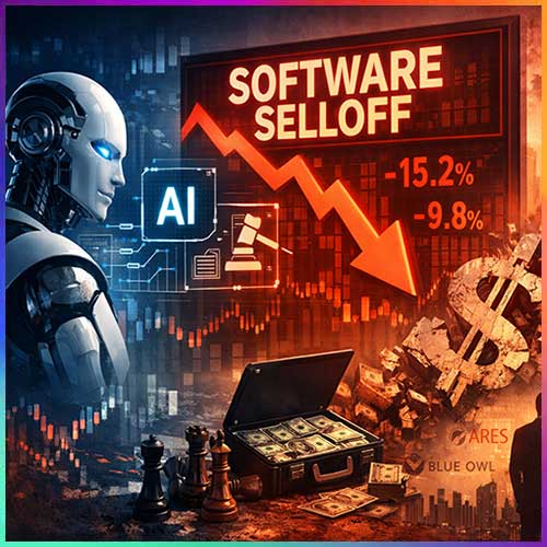 AI Fears Trigger Software Stock Selloff Despite Strong Growth
