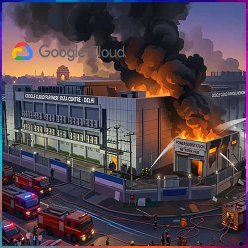 Delhi Data Centre Fire Triggers Google Cloud Service Disruptions Across India