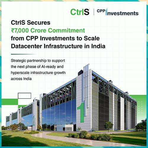 CtrlS to scale datacenter infrastructure in India by partnering with CPP Investments