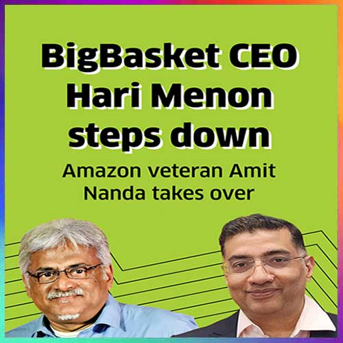 BigBasket founder Hari Menon steps down as Amazon veteran Amit Nanda takes charge