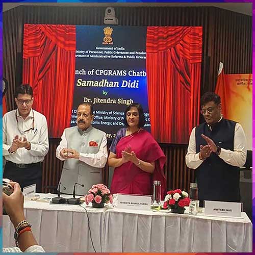AI chatbot â€˜Samadhan Didiâ€™ launched to simplify grievance filing across India