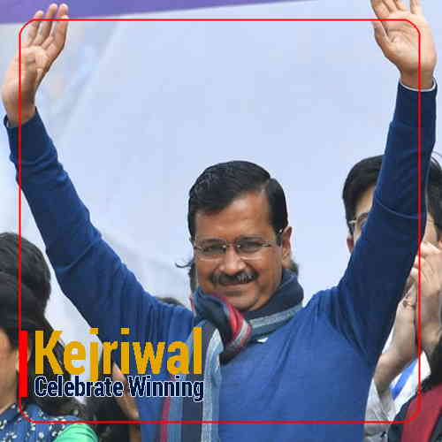Kejriwalâ€™s dual celebrations on winning day