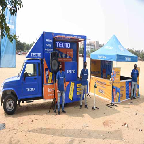 TECNOÂ startsÂ â€˜Moving Retail Shopâ€™ initiative to strengthen its Aspirational India connect