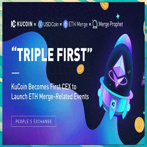 â€œTriple Firstâ€ - KuCoin Becomes First CEX to Launch ETH Merge-Related Events