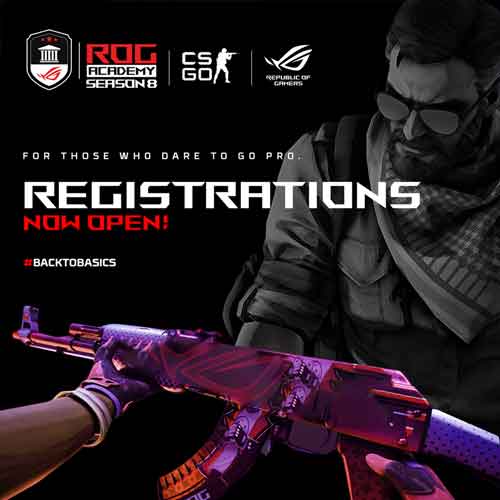 ROG Academy Season 8 Returns to Basics with CS:GO!