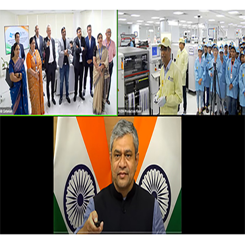 Union Minister Ashwini Vaishnaw inaugurates VVDNâ€™s new SMT Line for IoT module manufacturing